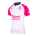 PUMA Women's Chivas de Guadalajara 2021/22 Breast Cancer Awareness Jersey White/Pink Front