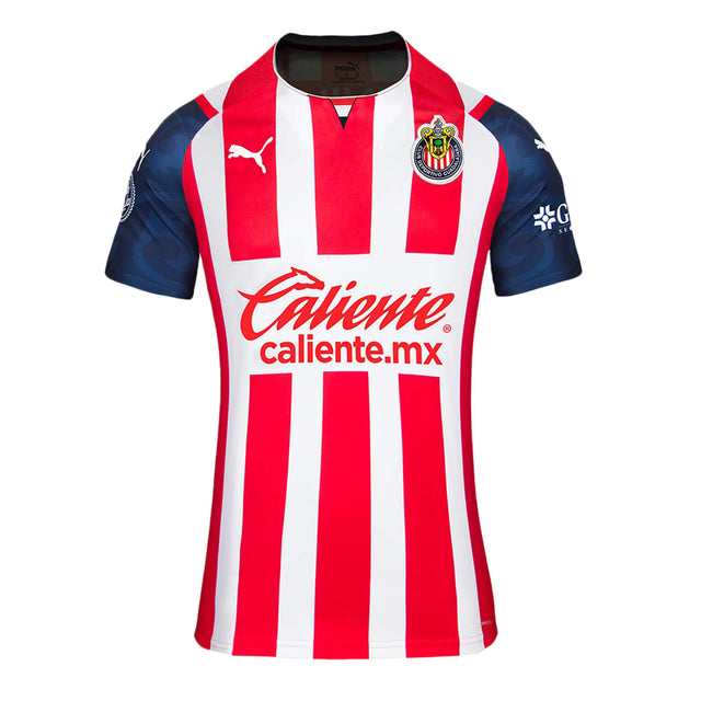 PUMA Women's Chivas de Guadalajara 2021/22 Home Jersey Red/White Front