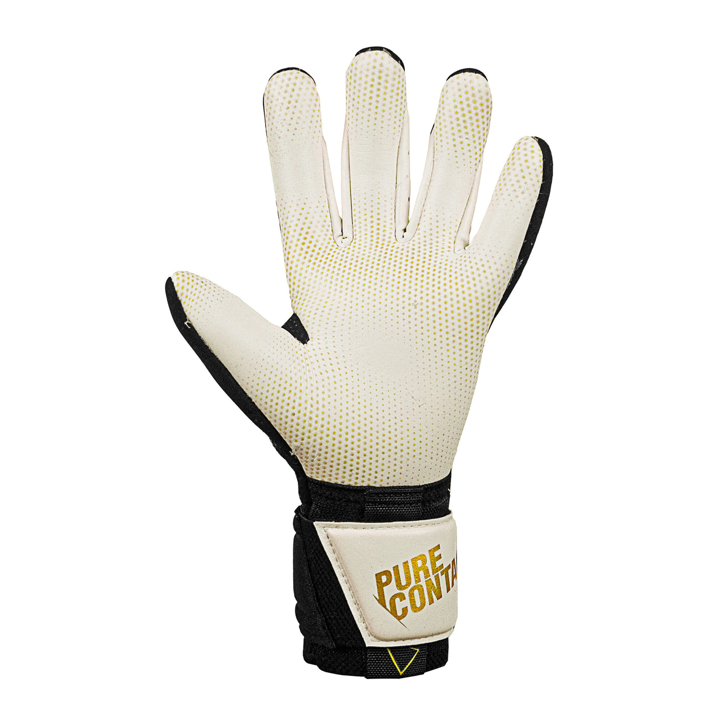 Reusch Men's Goalkeeper Attrakt Gold X Glueprint Gloves Black/Gold Back