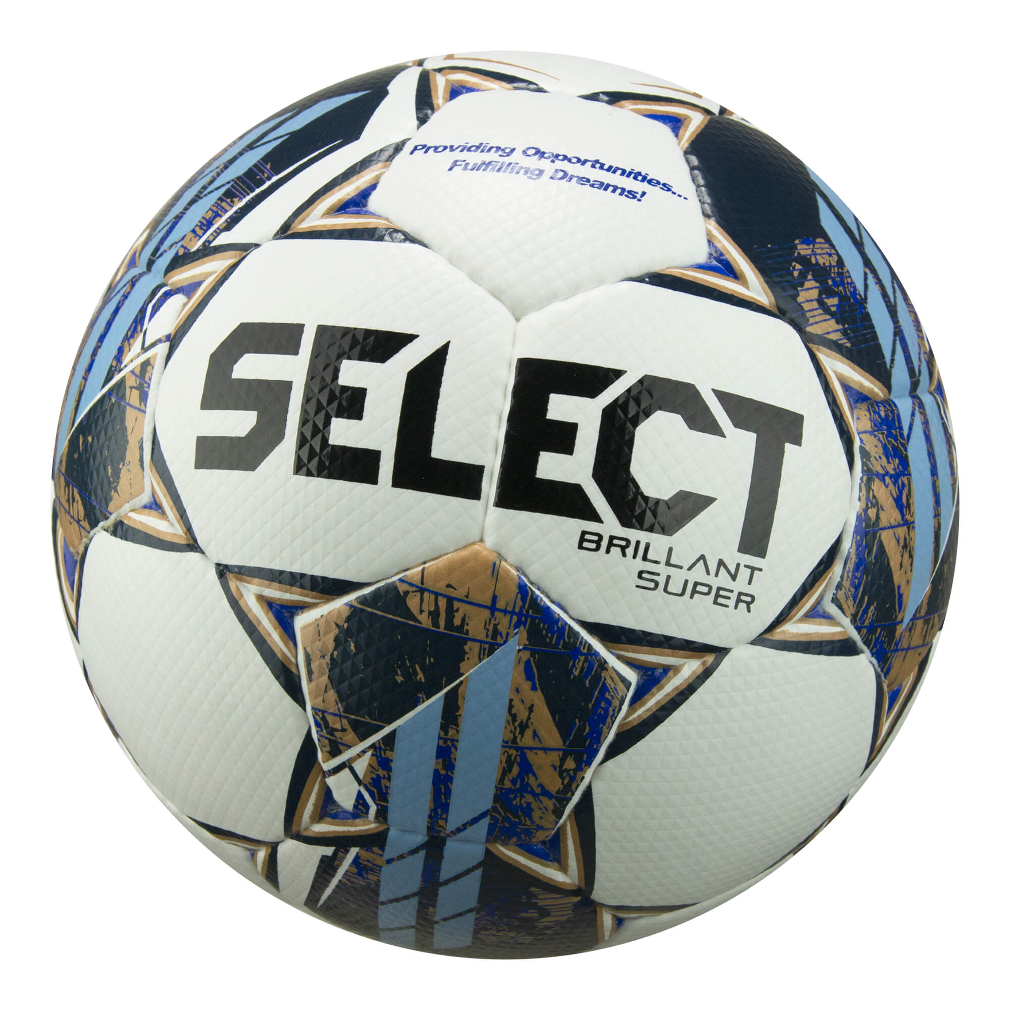 Select Brillant Super CCCAA Ball White/Bronze – Azteca Soccer
