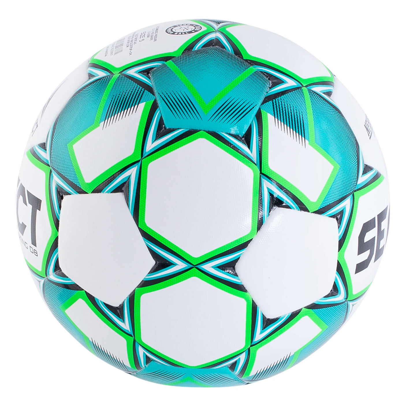 Select Viking DB NFHS Ball Turqouise/Green Side