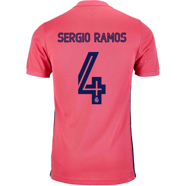 PSG 2021/22 Away Sergio Ramos #4 Jersey Name Set