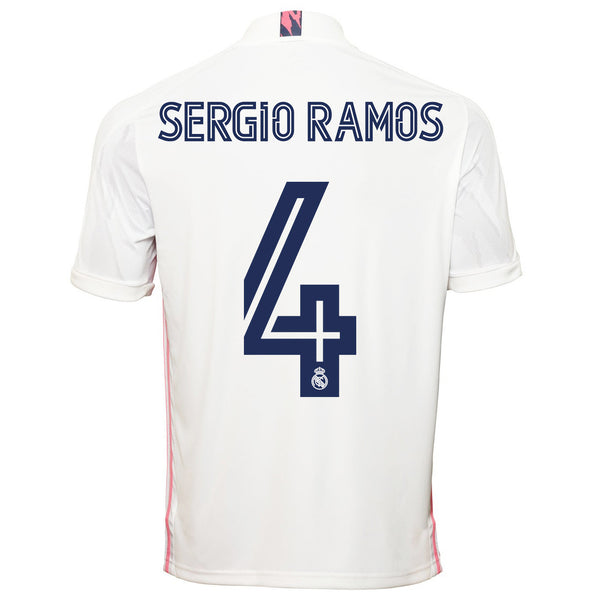 PSG 2021/22 Home Sergio Ramos #4 Jersey Name Set