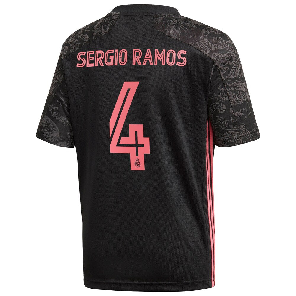 2020/21 Real Madrid Third Sergio Ramos #4 Official Nameset