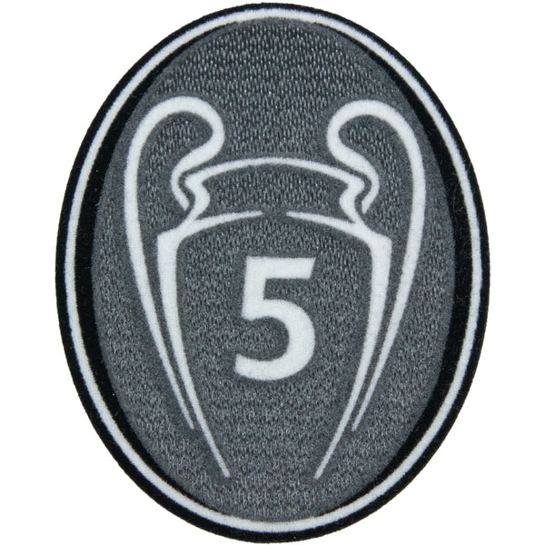 FC Barcelona UEFA CHAMPIONS LEAGUE PATCH SET 5 TIMES WINNER