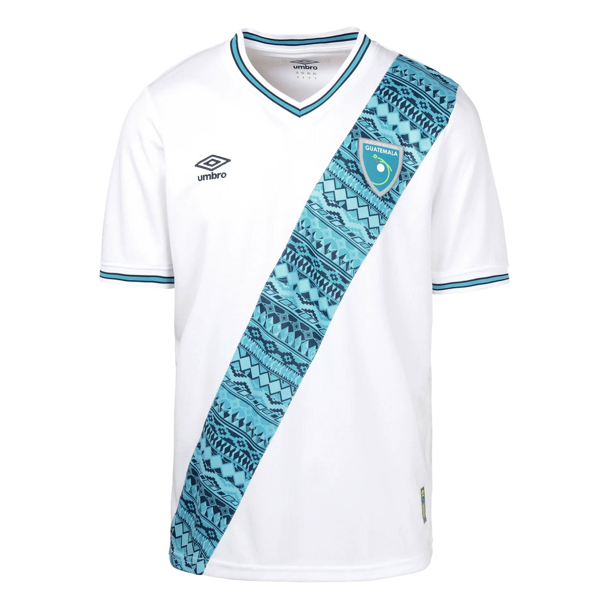 Umbro Men's Guatemala 2023/24 Home Jersey White/Royal – Azteca Soccer